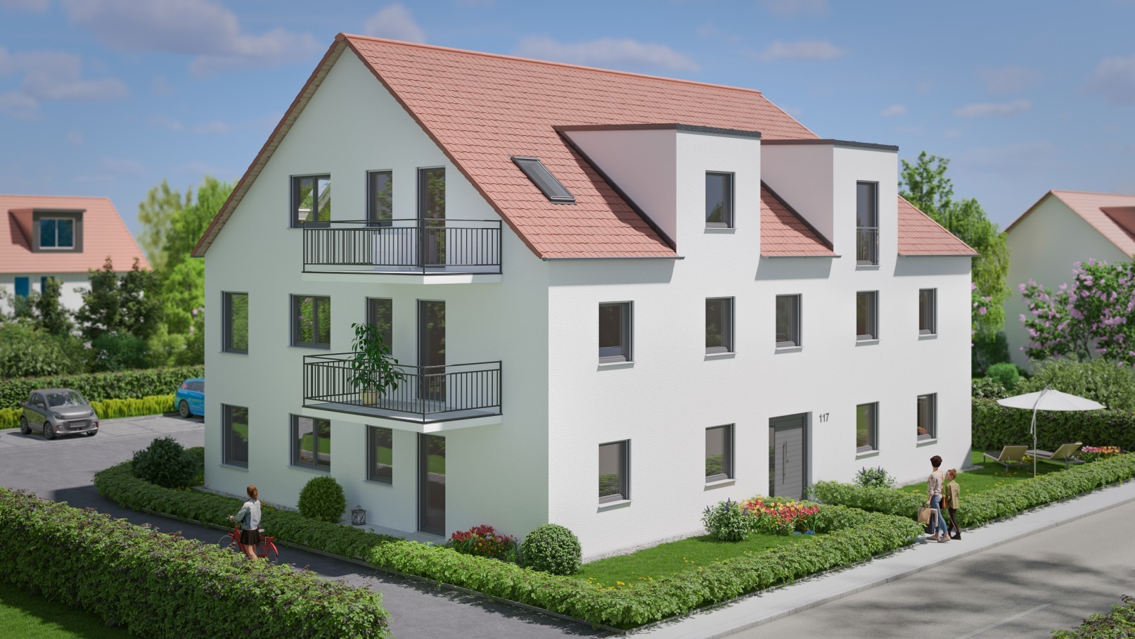 moderne 3-Zimmer-Wohnungen in Sanierung